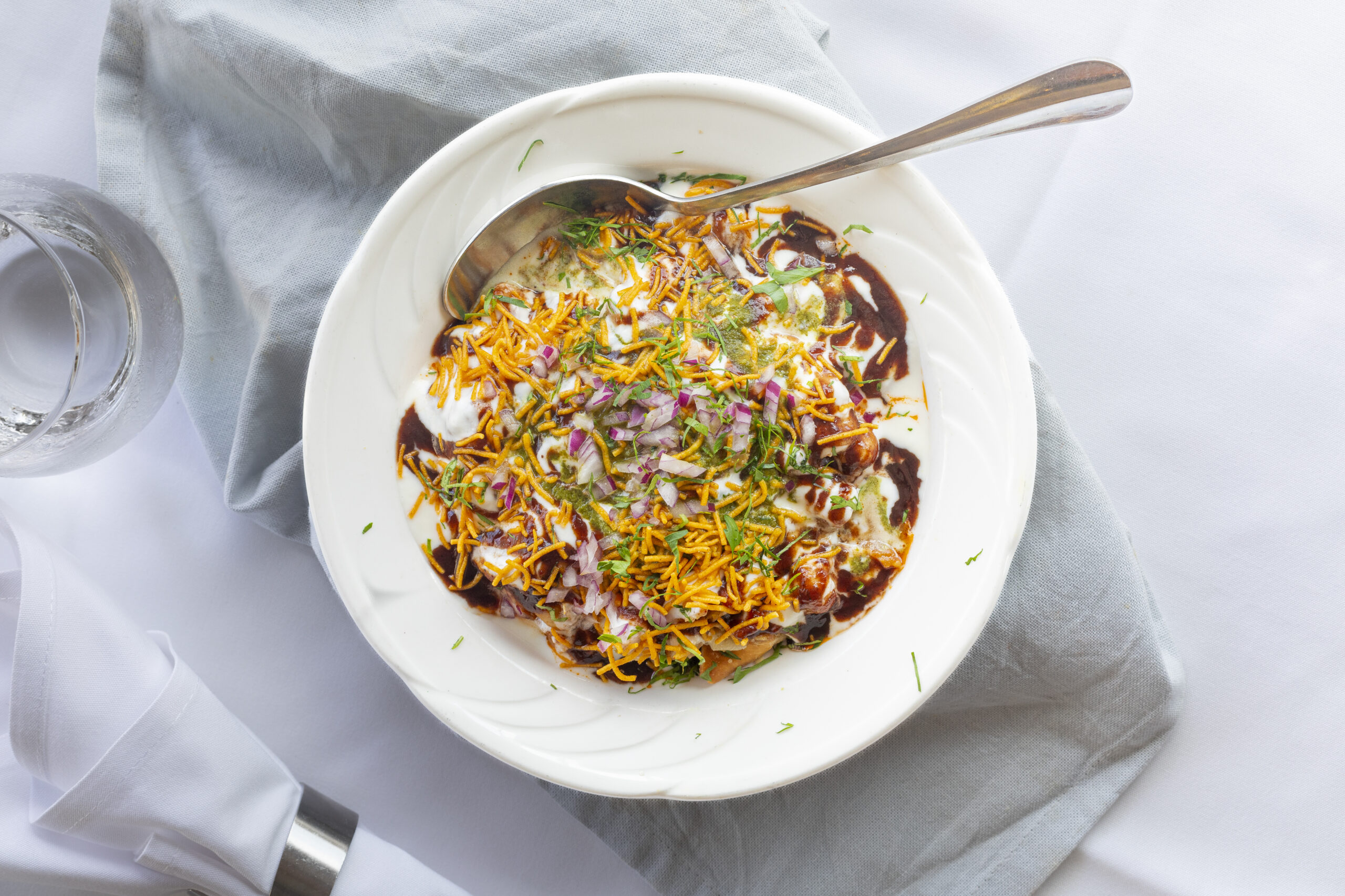 Samosa Aloo Chat