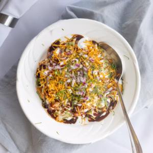 Samosa Aloo Chat