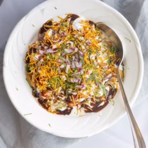 Samosa Aloo Chat